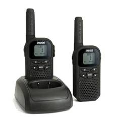 Walkie Talkie Daewoo Dwt-30 Alcance 5km  8 Canales  38 Subcanales  Vox  Negro